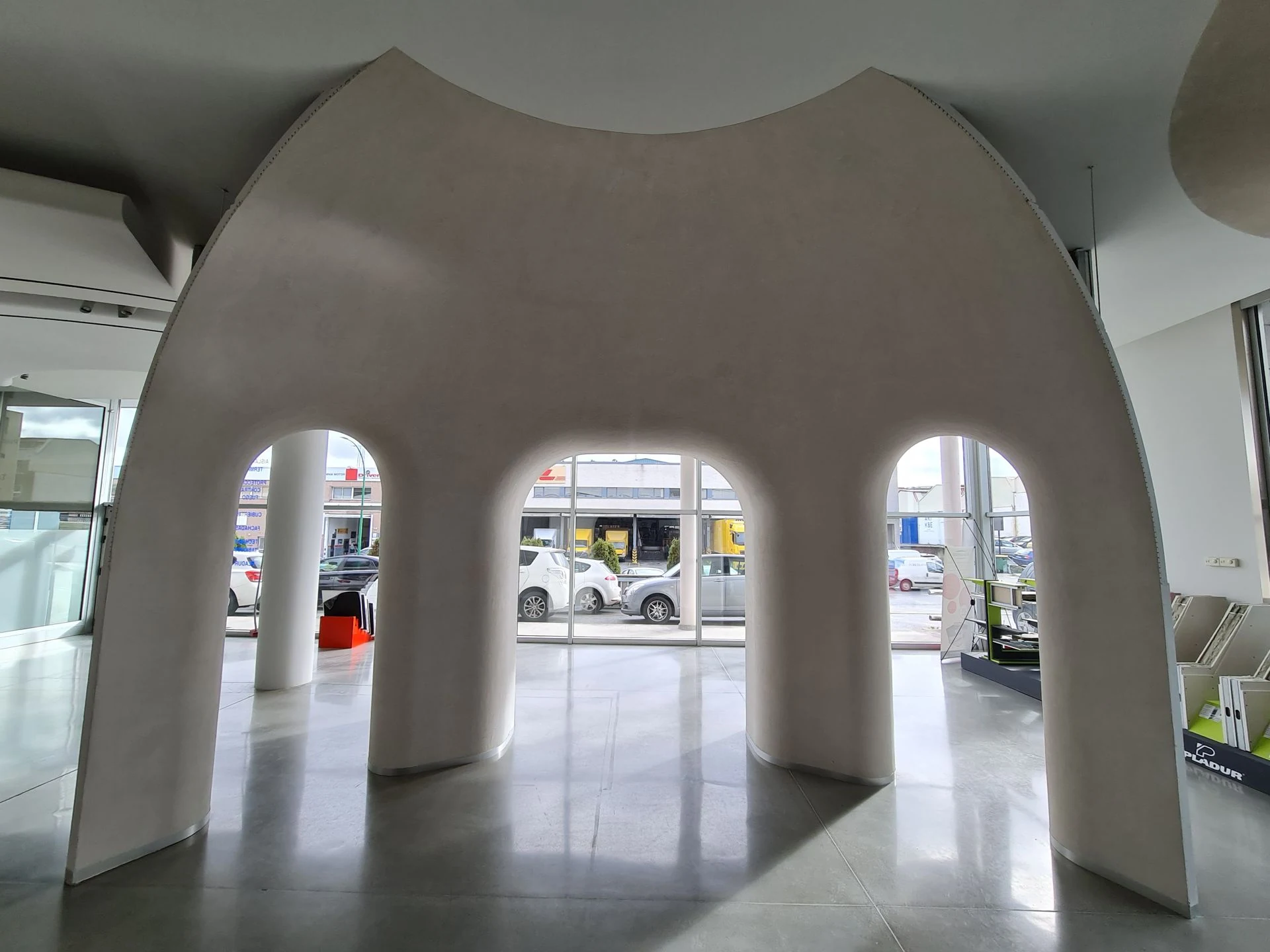 Arcos en montaje